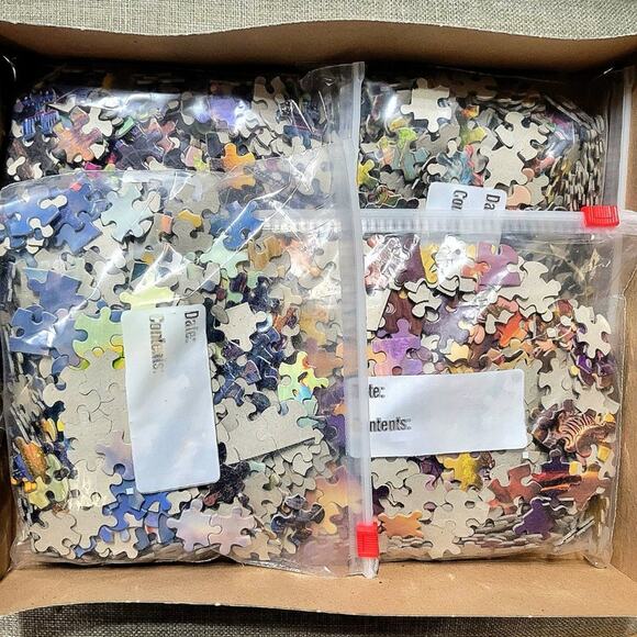 Thomas Kinkade Disney Parks THE DREAMS COLLECTION Four 500 Piece Puzzles 2013 - Picture 2 of 2